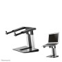 Stand laptop Neomounts NSLS200 pentru display-uri cu diagonale 10"-17", greutate maxima suportata 5kg, tilt culoare argintiu. NE
